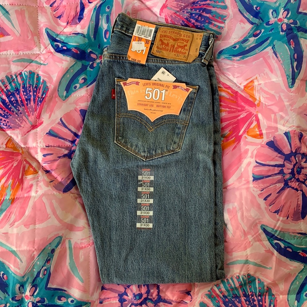 Men’s Levi 501 Original Button fly